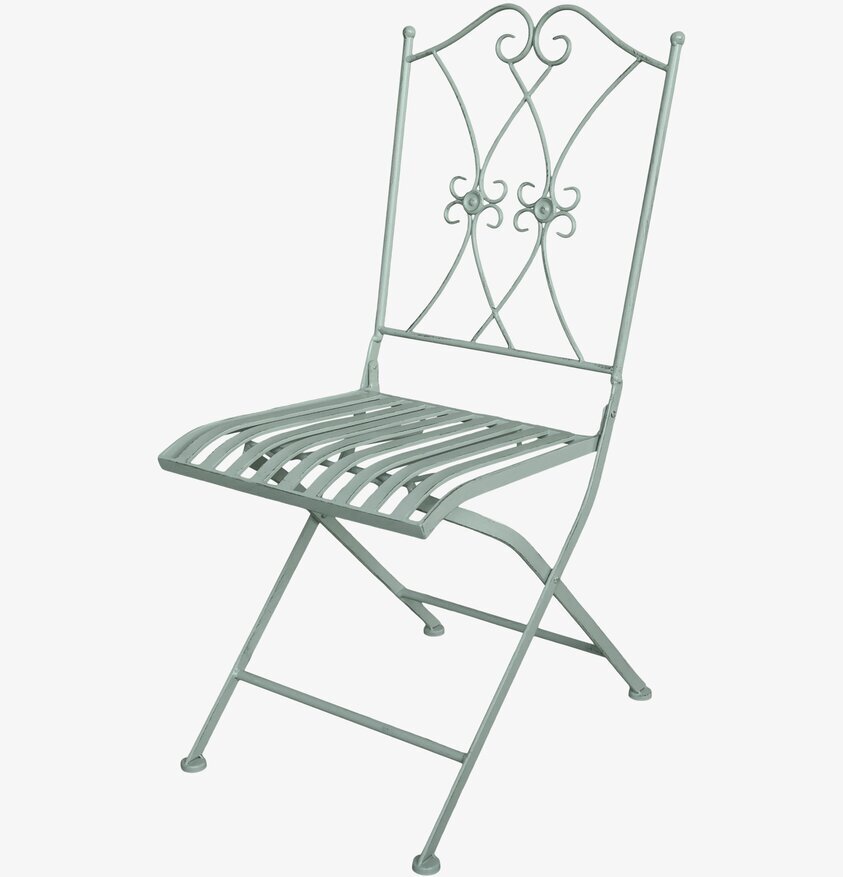 Caféstol 2-Pack Antique Verte från Chic Antique i trädgård