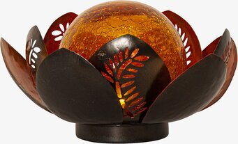 Solcellsdekoration Lilly Amber från Star Trading i trädgård