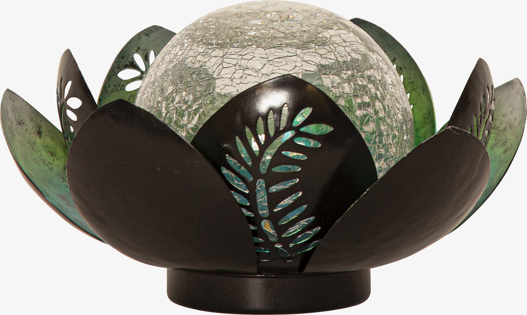 Solcellsdekoration Lilly Silver/Blå från Star Trading i trädgård