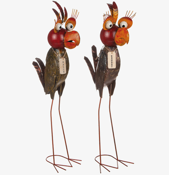 Fågel Kalle & Kennet från Different Design på vit bakgrund