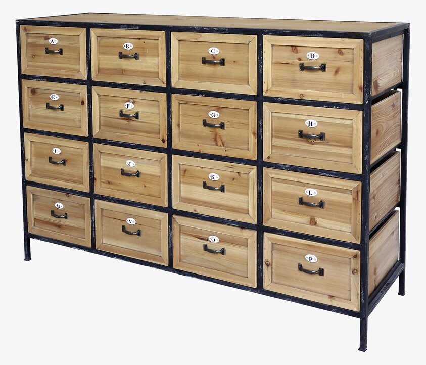 Kommod 16 Lådor från Chic Antique med vintage-känsla