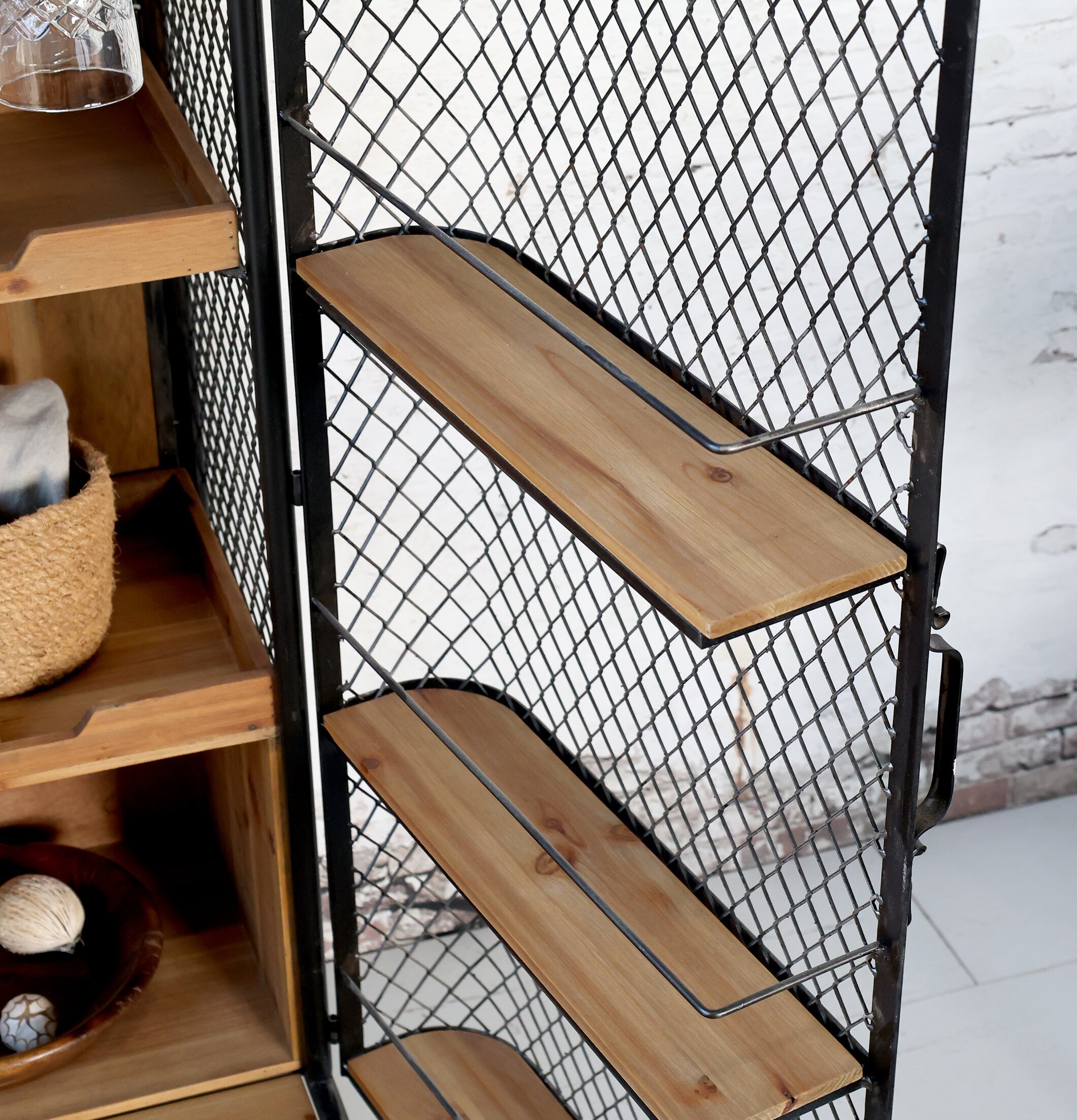 Barskåp/Serveringsvagn Antiksvart från Chic Antique