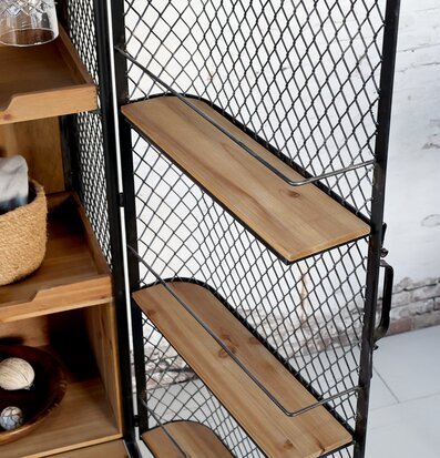 Barskåp/Serveringsvagn Antiksvart från Chic Antique