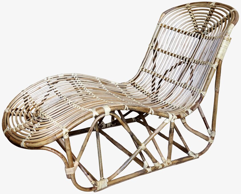 Däckstol Rotting från Chic Antique i naturlig rotting