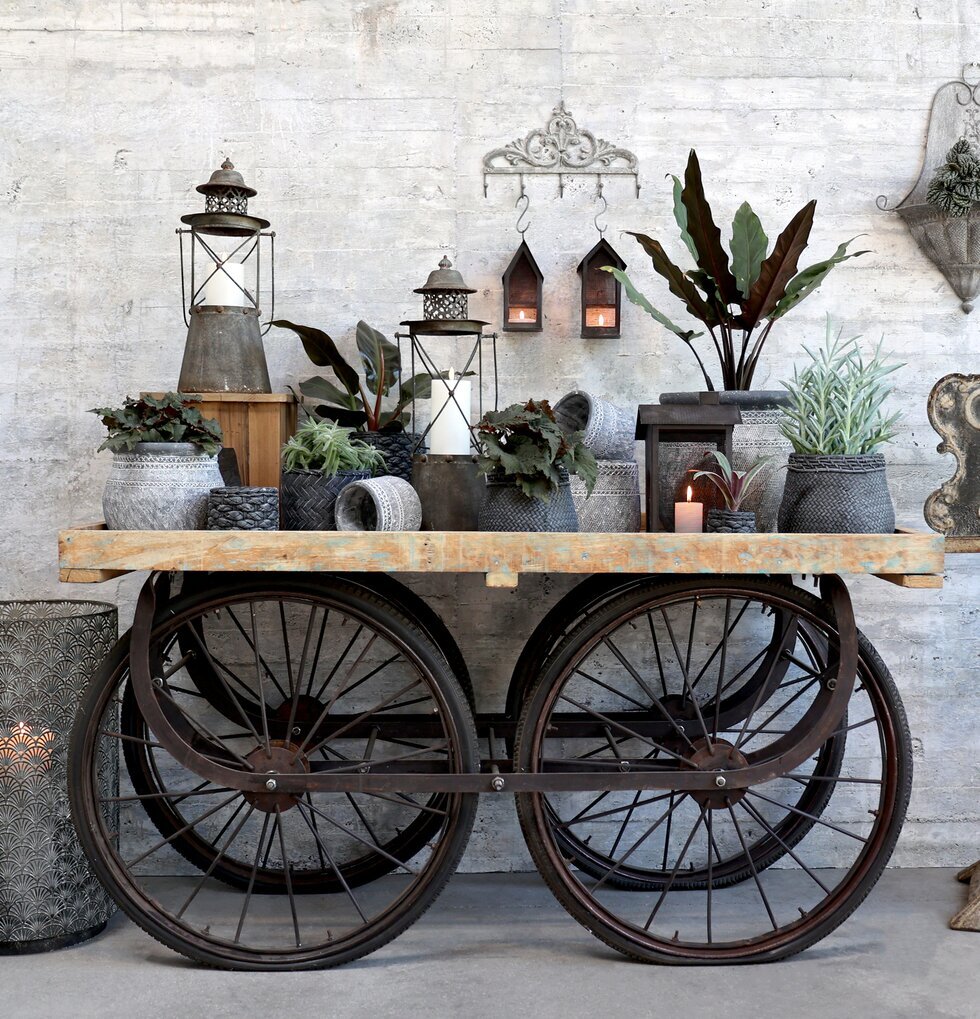 Gl Vagn Med Cykelhjul från Chic Antique med vintage stil