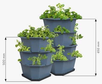 Odlingstorn för örter, grönsaker – och potatis med Paul Potato Gardenlife Övrig prydnad/dekoration inredning utemiljö