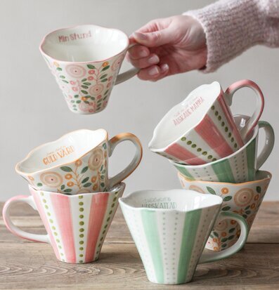 Mugg - Denna stund är guld värd från Majas Cottage