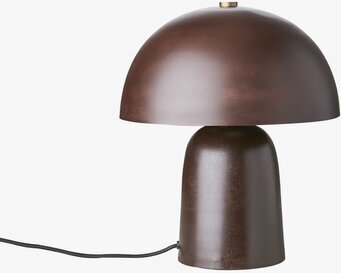 Bordslampa Fungi Brun Medium från Affari med svampdesign