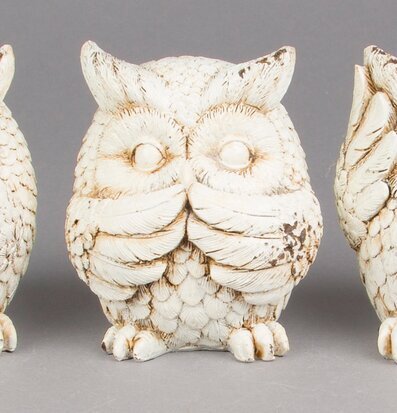 Ugglor 3-Pack från Sass & Belle, charmiga ugglefigurer