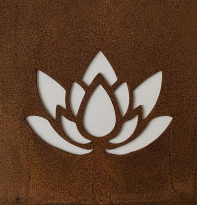 Skylt Näckros (armeringsnät) från Lind Decoration