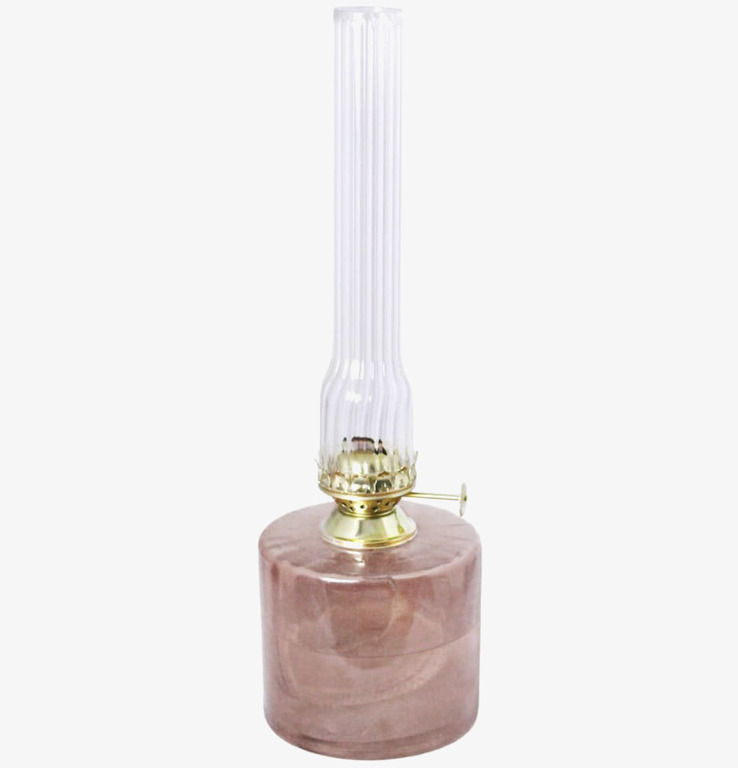 Fotogenlampa Elvira Rosa Stor från Strömshaga i fokus