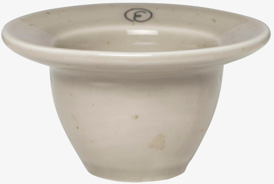 Äggkopp Porslin Sand från Ernst med elegant sandfärg