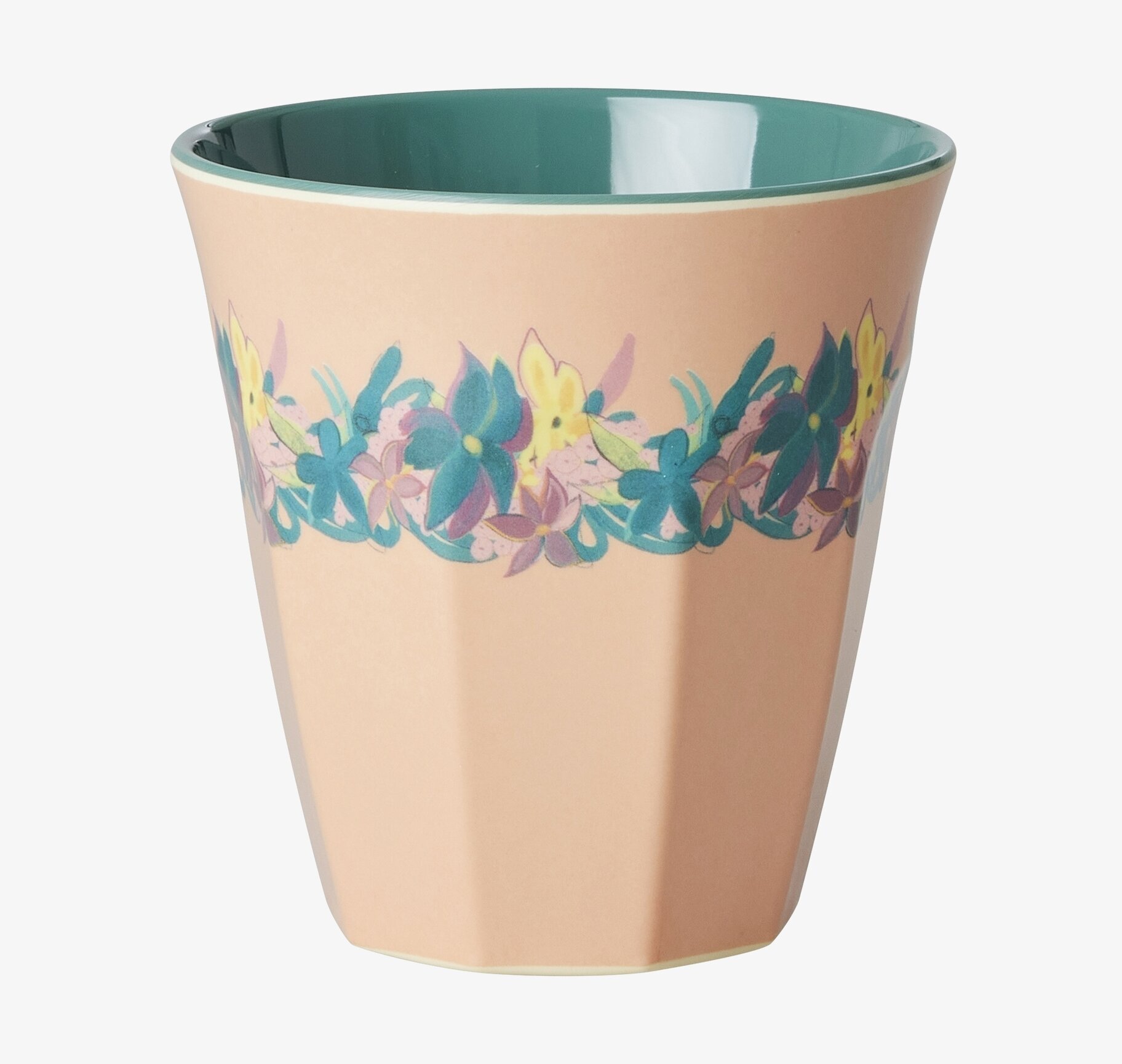 Melaminmugg Hilma Forever Print från Rice med blommönster