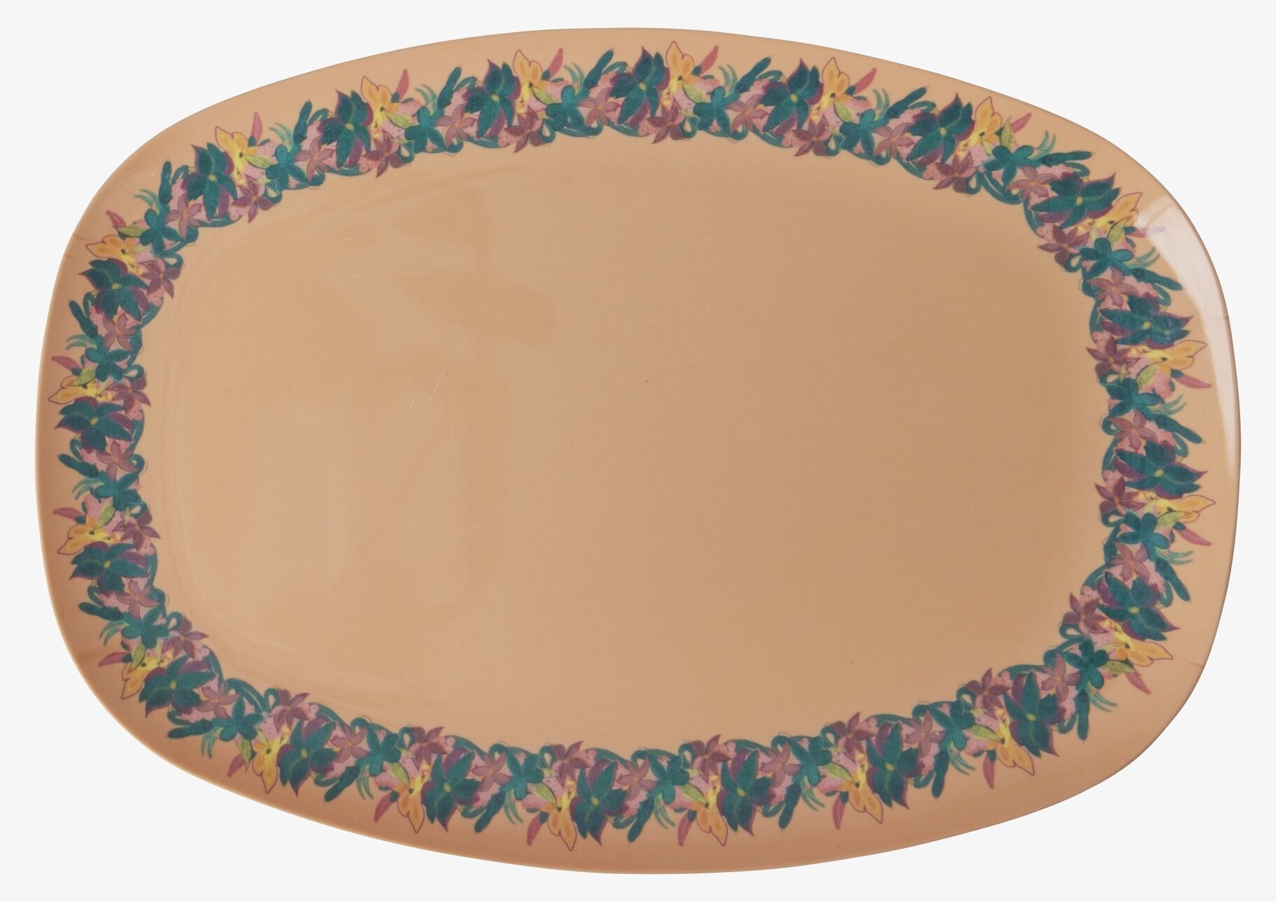 Tallrik Hilma Forever Print från Rice med blommönster