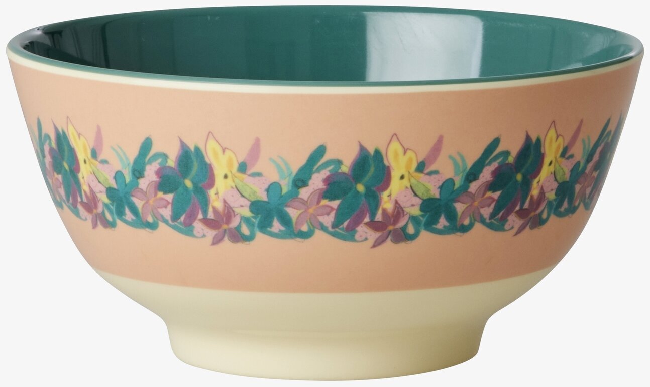 Skål Hilma Forever Print från Rice med blommönster