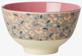 Liten Skål Sandy Flower Print från Rice med blommönster
