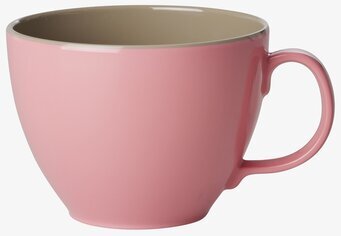 Bild av rosa jumbomugg i melamin med elegant design