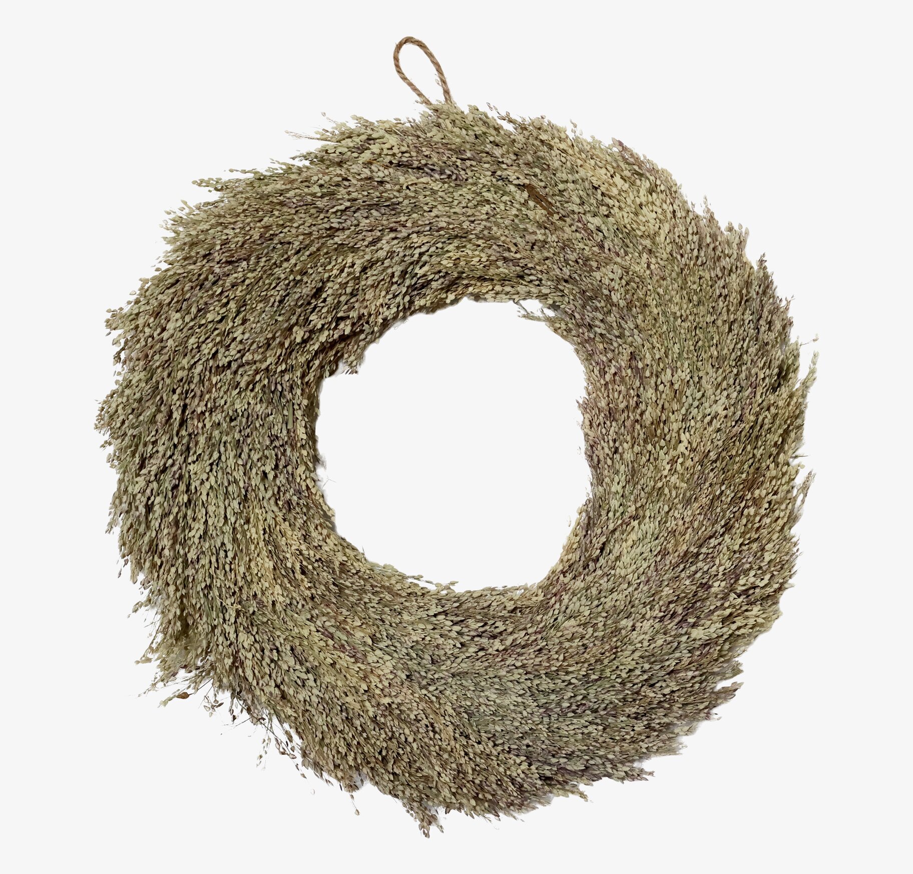 Krans Fleur Natur Ø35cm från Chic Antique på vit bakgrund