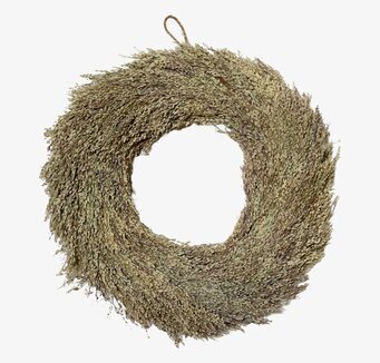 Krans Fleur Natur Ø35cm från Chic Antique på vit bakgrund