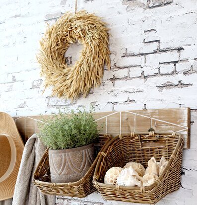 Krans Fleur Natur Ø30cm Chic Antique Övrig prydnad/dekoration för inredning innemiljö