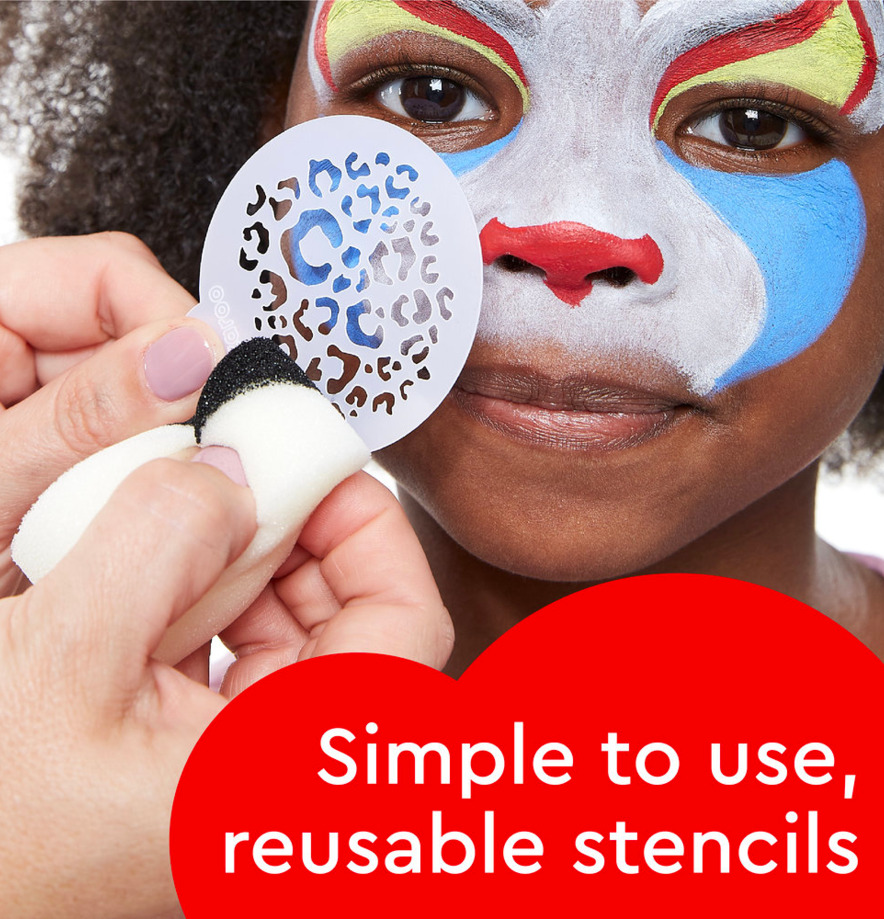 Ansiktsfärg Halloween Characters Face Paint Kit från Snazaroo