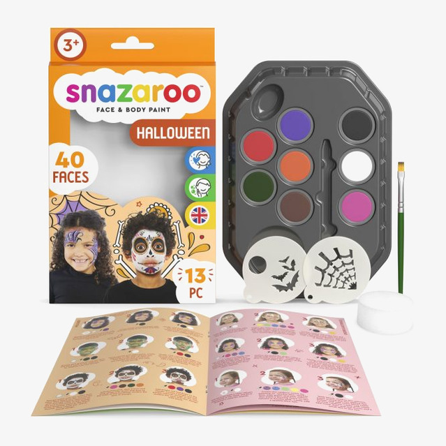 Ansiktsfärg Halloween Characters Face Paint Kit från Snazaroo