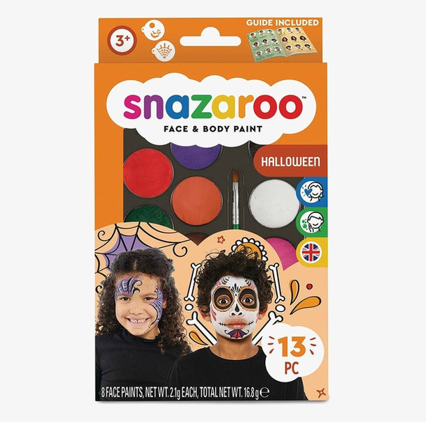 Ansiktsfärg Halloween Characters Face Paint Kit från Snazaroo