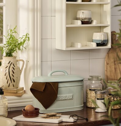 Brödbox Oval Ljusblå IB Laursen Brödboxar/brödkorgar