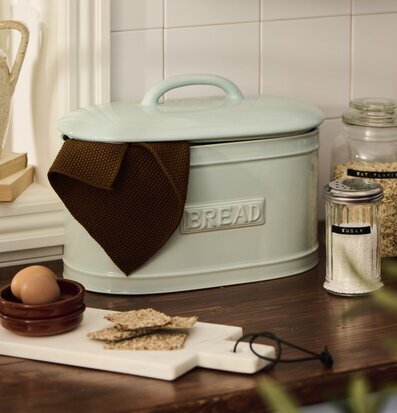 Brödbox Oval Ljusblå IB Laursen Brödboxar/brödkorgar