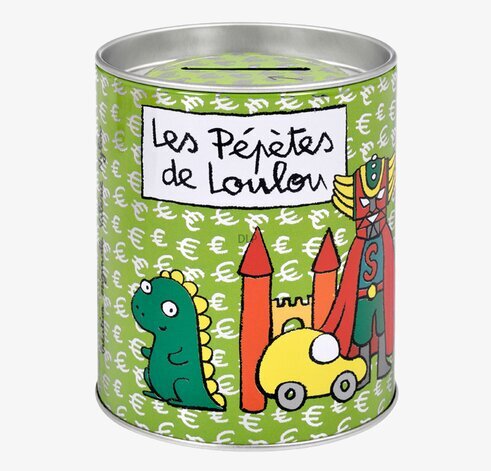 Sparbössa Grön från Derriére la porte med lekfull design