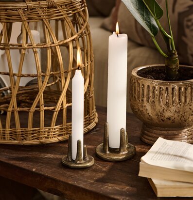 Ljusstake Tiza Stor Liten IB Laursen Ljusstakar Adventsstakar Ljushållare Ljushyllor