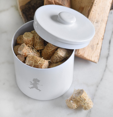 Förvaringsburk – Braständare Träull - Vit från Solstickan