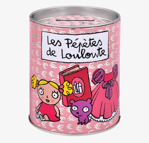 Sparbössa Rosa från Derriére la porte med livfull design