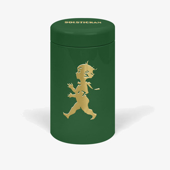 Tändsticksrör Grön/Guld Solstickan Tändstickor