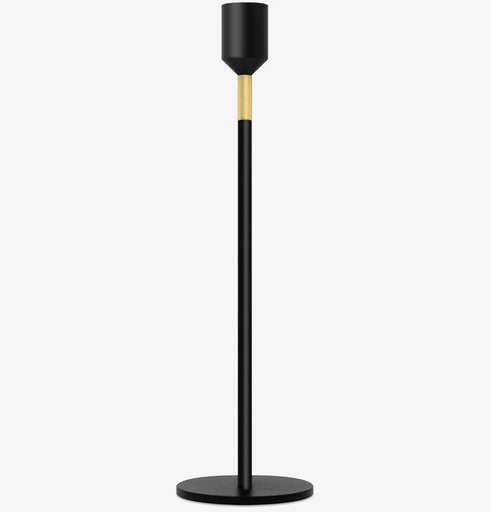 Ljusstake Three Stars Svart 27cm från Solstickan