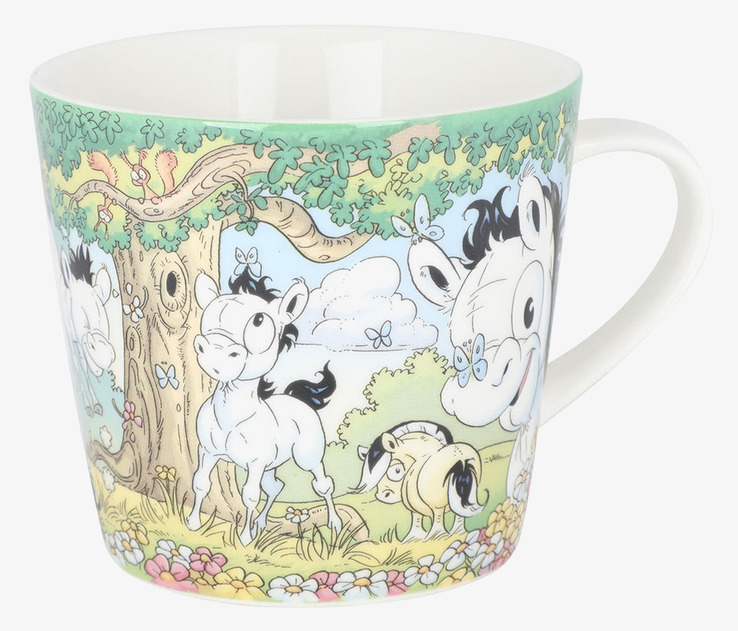 Mugg Grön - Hästen Mulle från Lena Furberg by Martinex