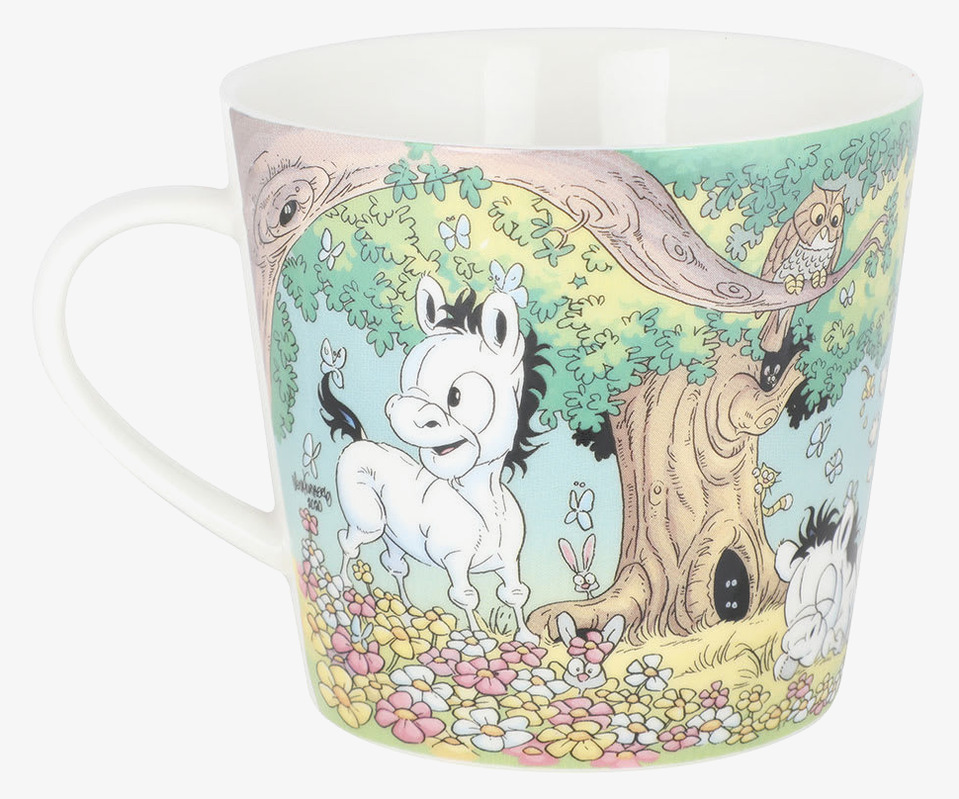 Mugg Grön - Hästen Mulle från Lena Furberg by Martinex