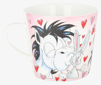 Mugg Rosa - Hästen Mulle från Lena Furberg by Martinex