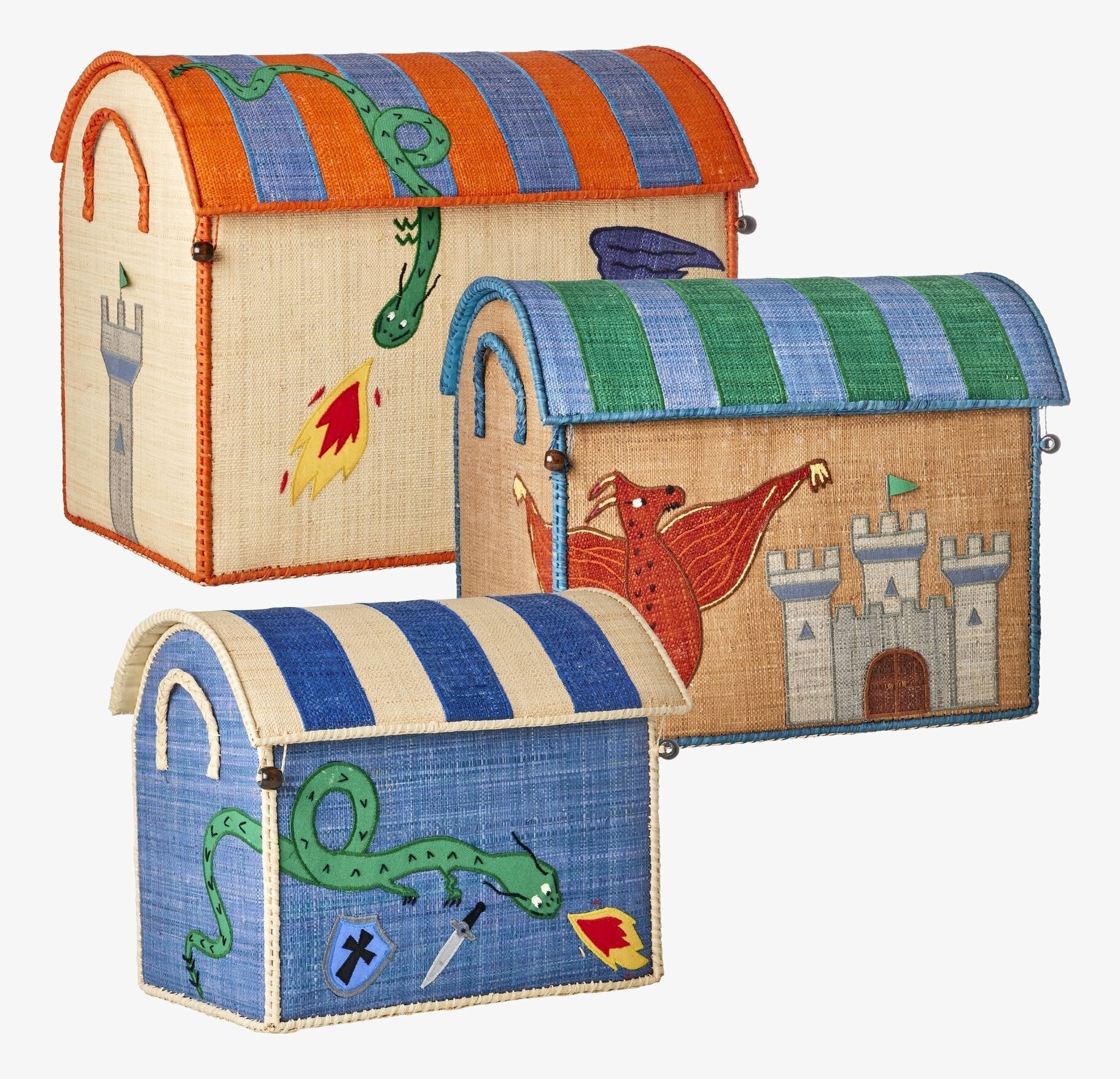 Förvaringskorg Dragon Theme från Rice med drakmotiv