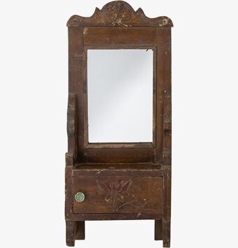 Spegel Sehar från Bloomingville med antik träram och låda