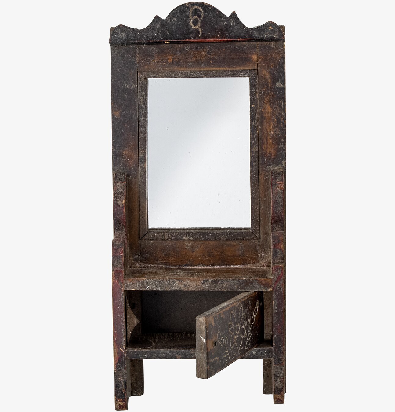 Spegel Sehar från Bloomingville med rustik trädesign