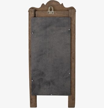 Spegel Sehar från Bloomingville med träram och dekorativ topp