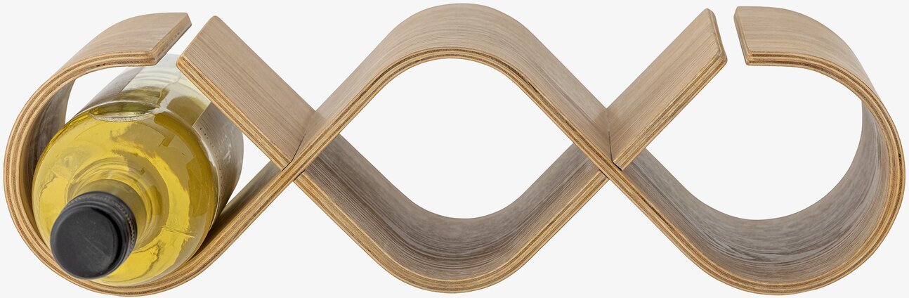 Vinställ Natur Ek från Bloomingville med en vinflaska i