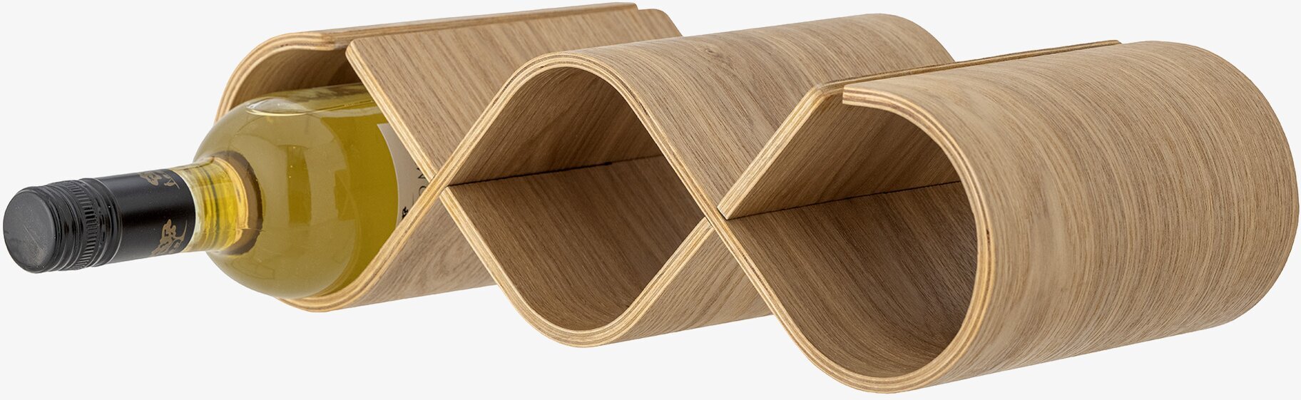 Vinställ Natur Ek från Bloomingville med vågformad design