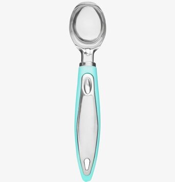 Sweet Glasskopa Grön från Sagaform med grönt silikonhandtag