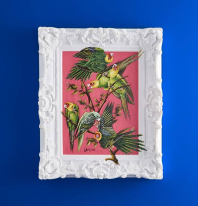 Tavla Coco Werner Voss Väggdekoration Väggskyltar Posters Affischer Plåttavlor Plåtskyltar Tavlor Kalenderhängare Väggtroféer Paper Mache för