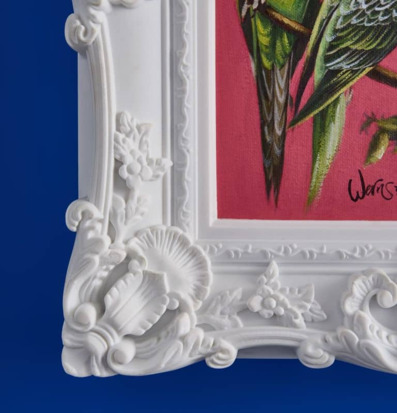 Tavla Coco Werner Voss Väggdekoration Väggskyltar Posters Affischer Plåttavlor Plåtskyltar Tavlor Kalenderhängare Väggtroféer Paper Mache för