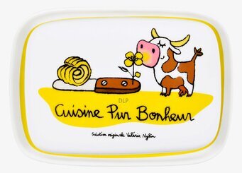 Smörbox Keramik från Derriére la porte med lekfull design