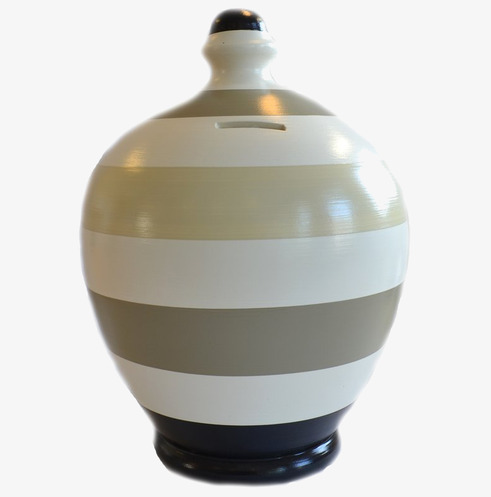 Terramundi Sparbössa Big från Terramundi med randig design