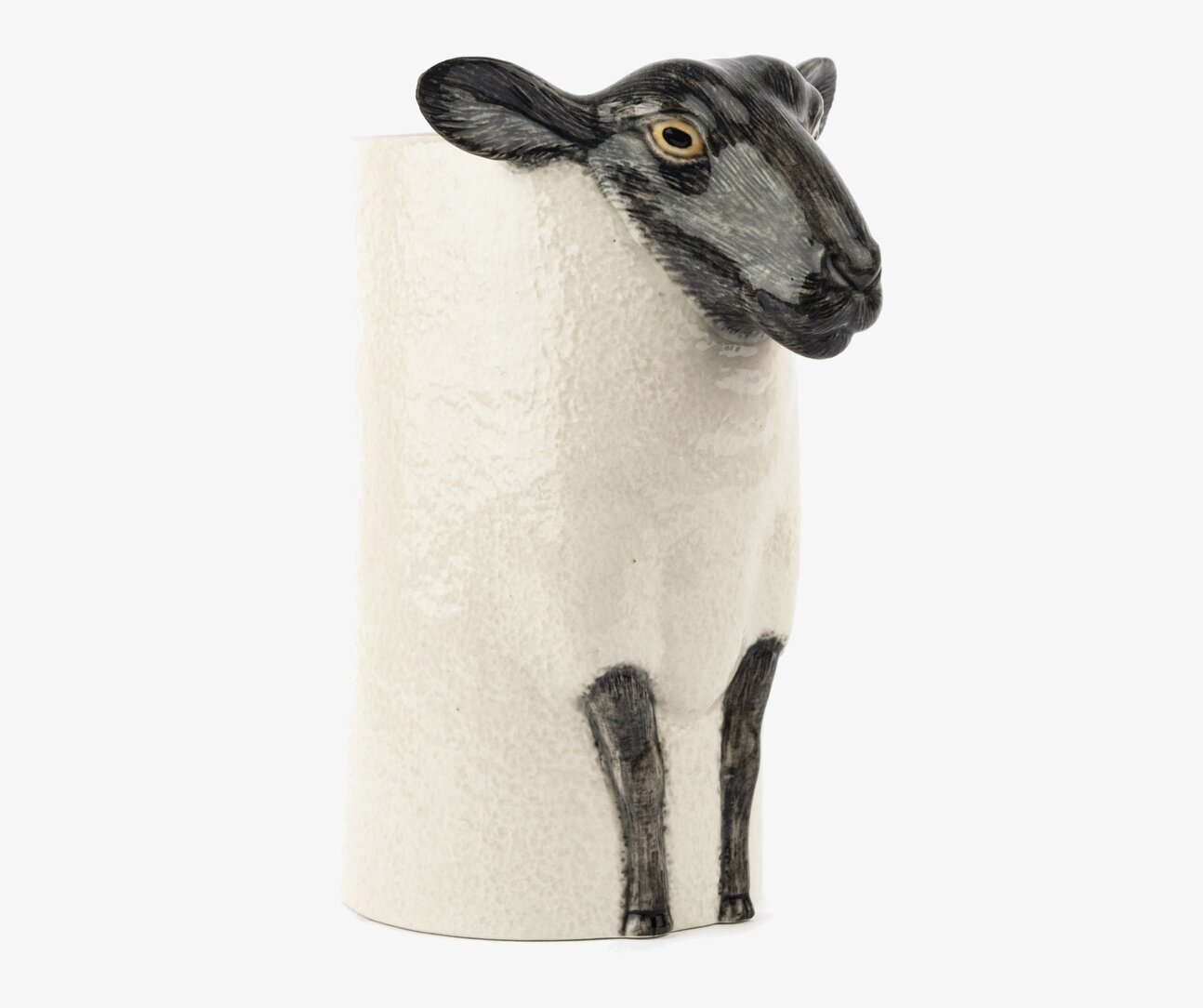 Redskapskrus Suffolk Sheep Black från Quail Ceramics i kök